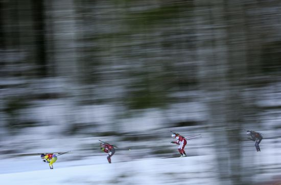 Switzerland Youth Olympic Games Biathlon Mixed Relay