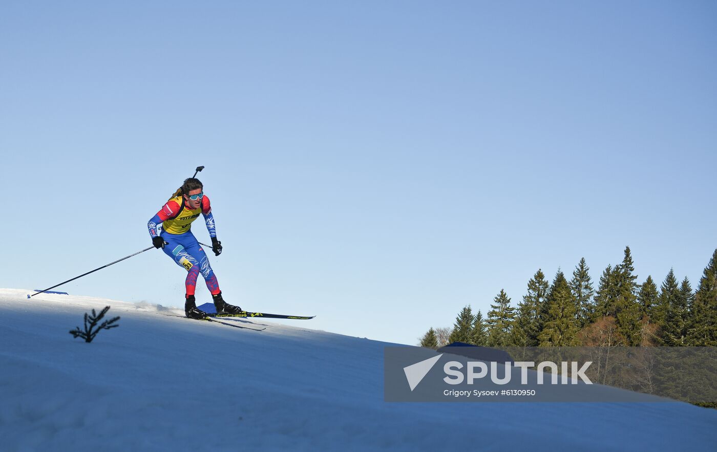 Switzerland Youth Olympic Games Biathlon Mixed Relay