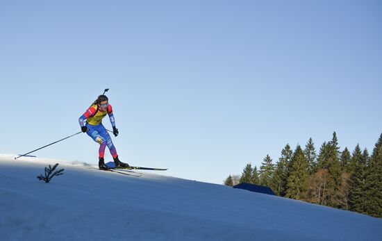 Switzerland Youth Olympic Games Biathlon Mixed Relay