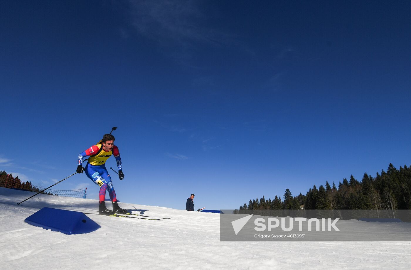 Switzerland Youth Olympic Games Biathlon Mixed Relay