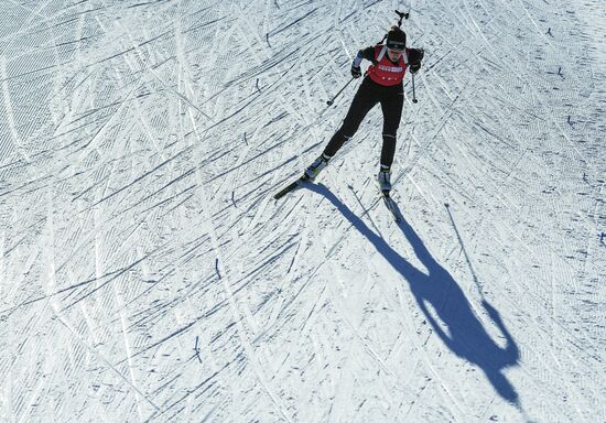 Switzerland Youth Olympic Games Biathlon Mixed Relay