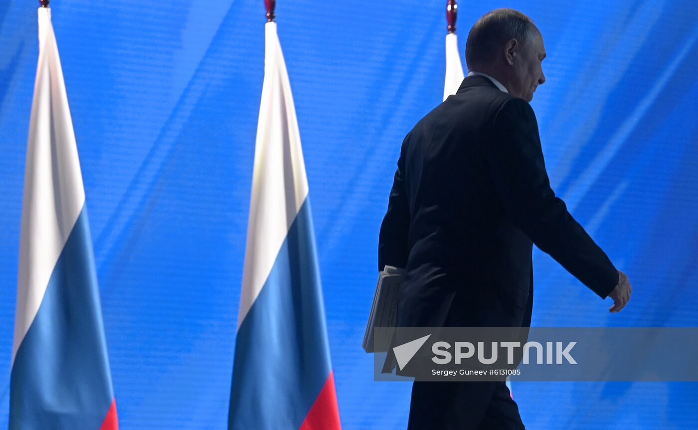 Russia Putin Federal Assembly Address