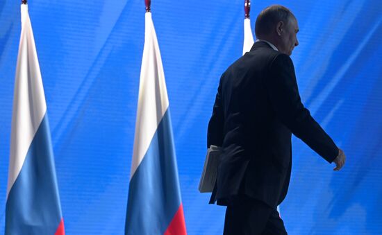 Russia Putin Federal Assembly Address