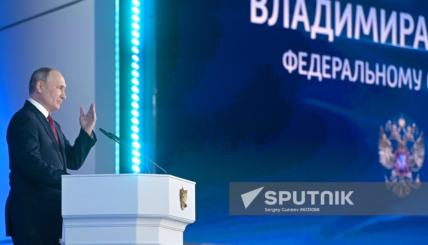 Russia Putin Federal Assembly Address