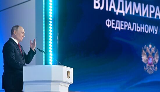 Russia Putin Federal Assembly Address