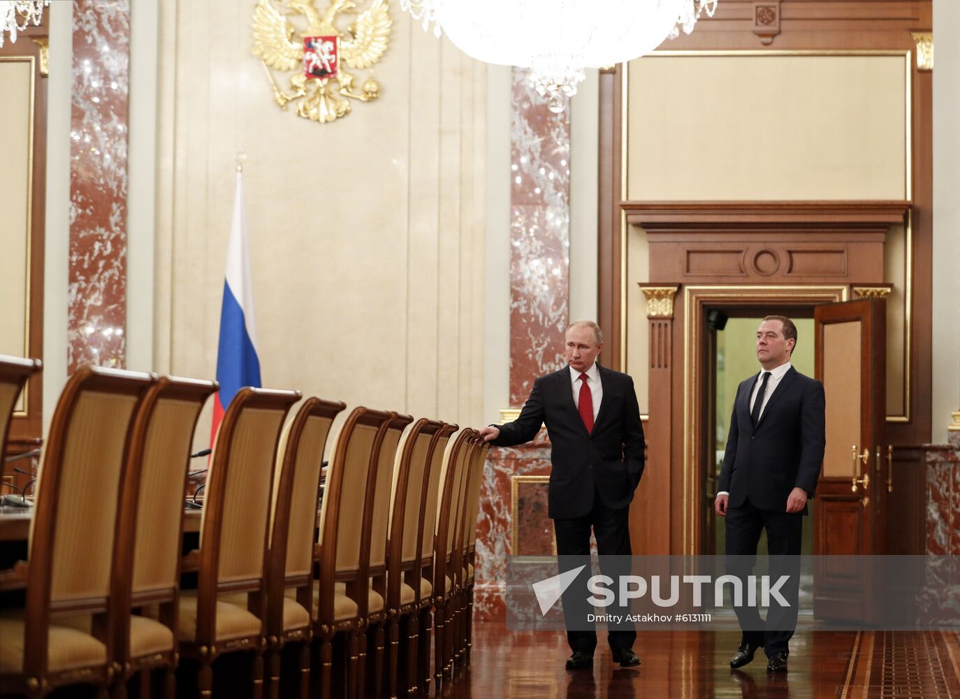Russia Putin Government Resignation