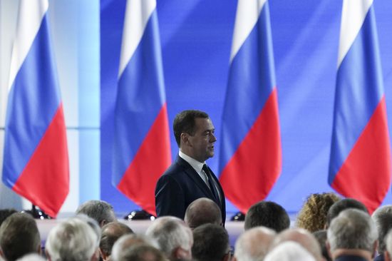 Russia Putin Government Resignation