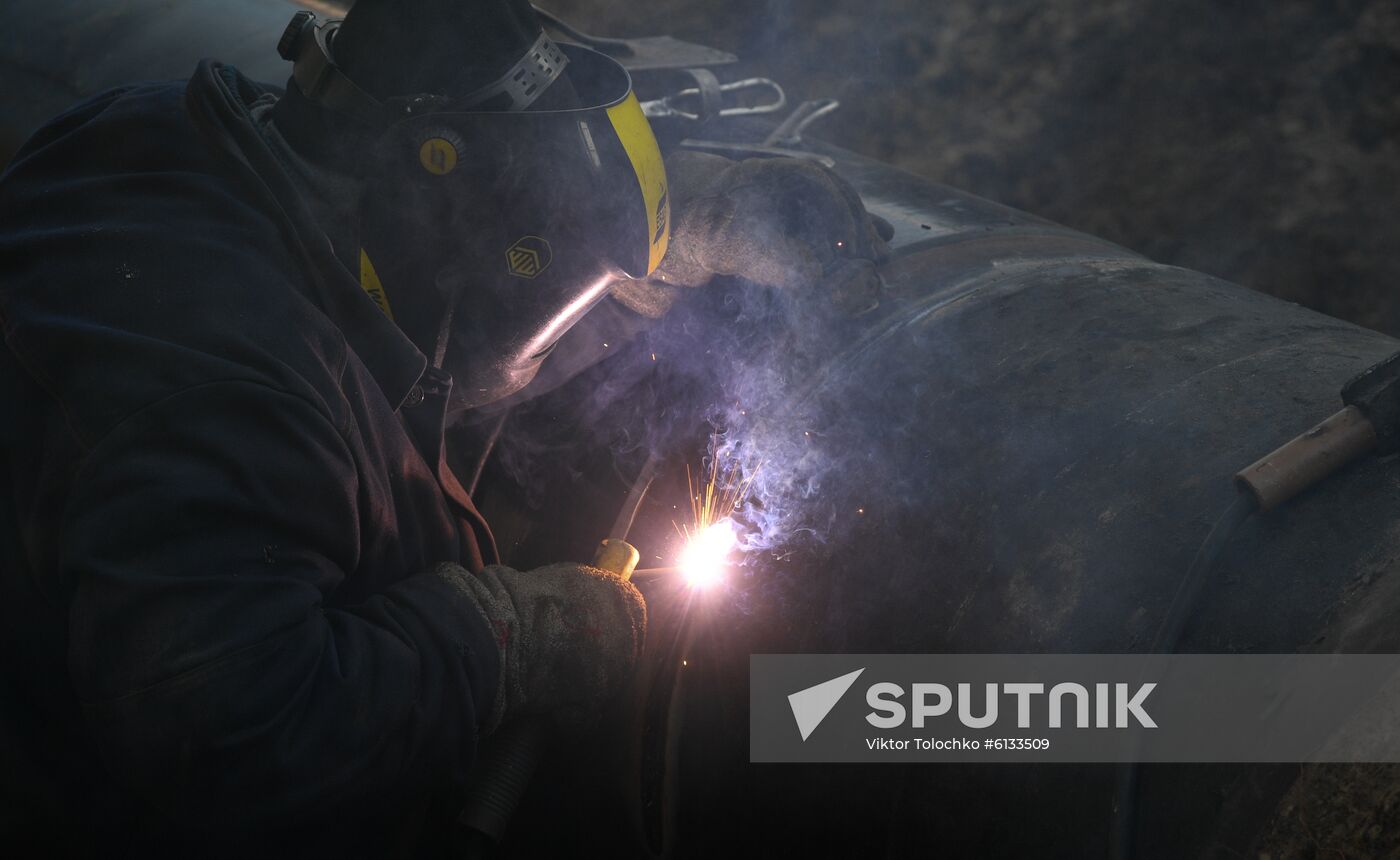 Belarus Druzhba Pipeline Repair