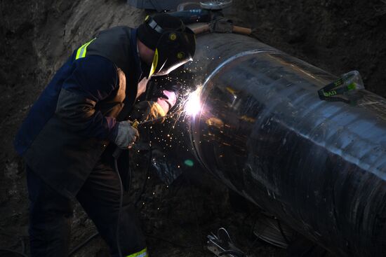 Belarus Druzhba Pipeline Repair