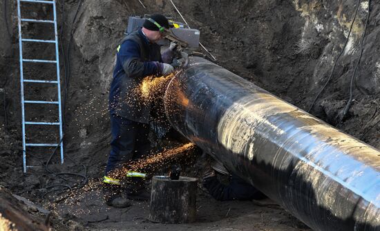 Belarus Druzhba Pipeline Repair
