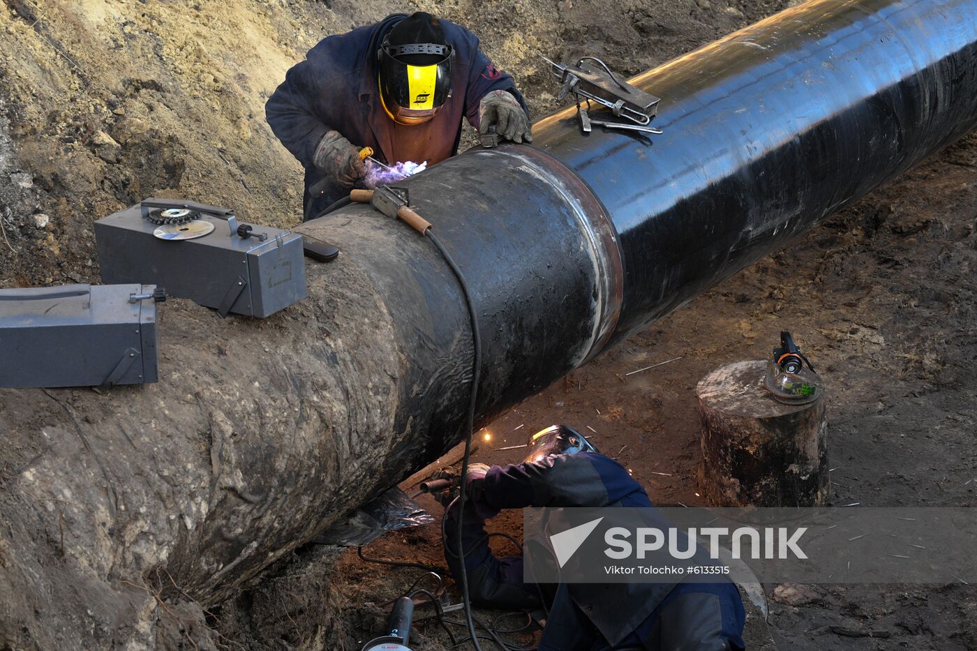 Belarus Druzhba Pipeline Repair