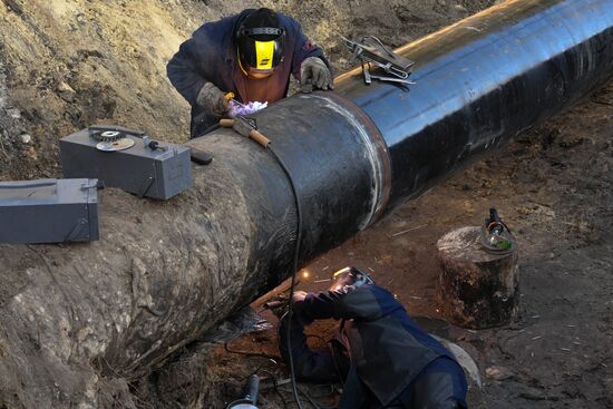 Belarus Druzhba Pipeline Repair