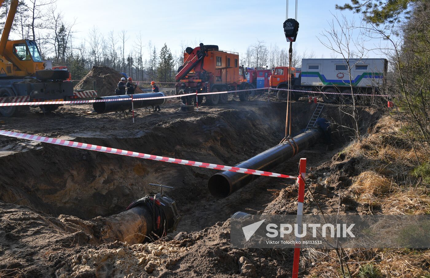 Belarus Druzhba Pipeline Repair