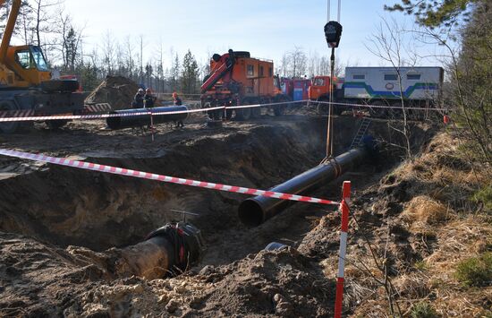 Belarus Druzhba Pipeline Repair