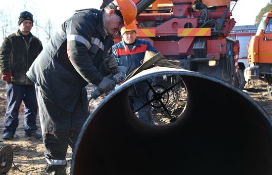 Belarus Druzhba Pipeline Repair