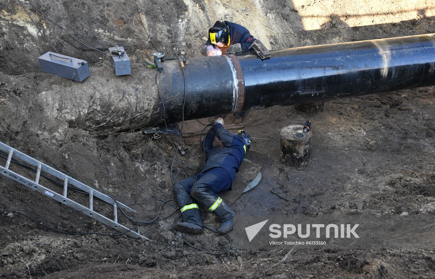 Belarus Druzhba Pipeline Repair