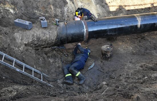 Belarus Druzhba Pipeline Repair