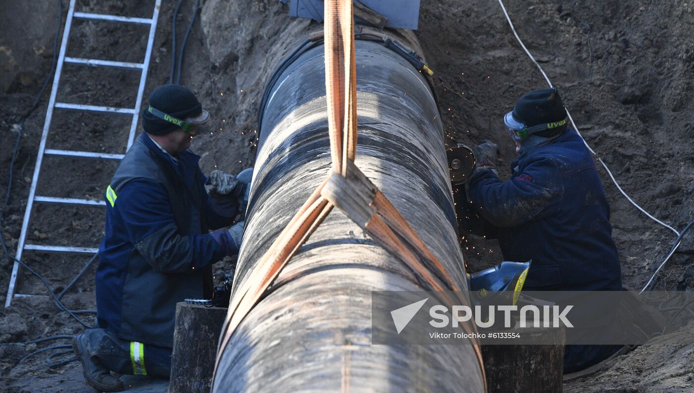 Belarus Druzhba Pipeline Repair