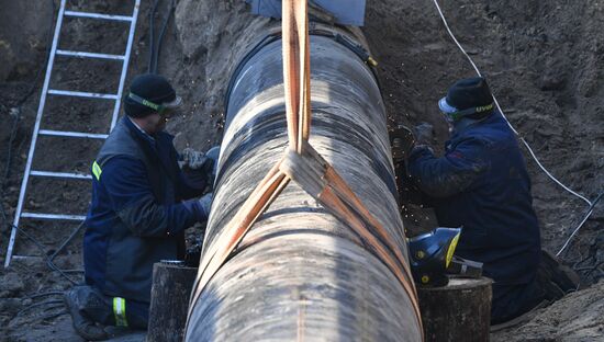 Belarus Druzhba Pipeline Repair