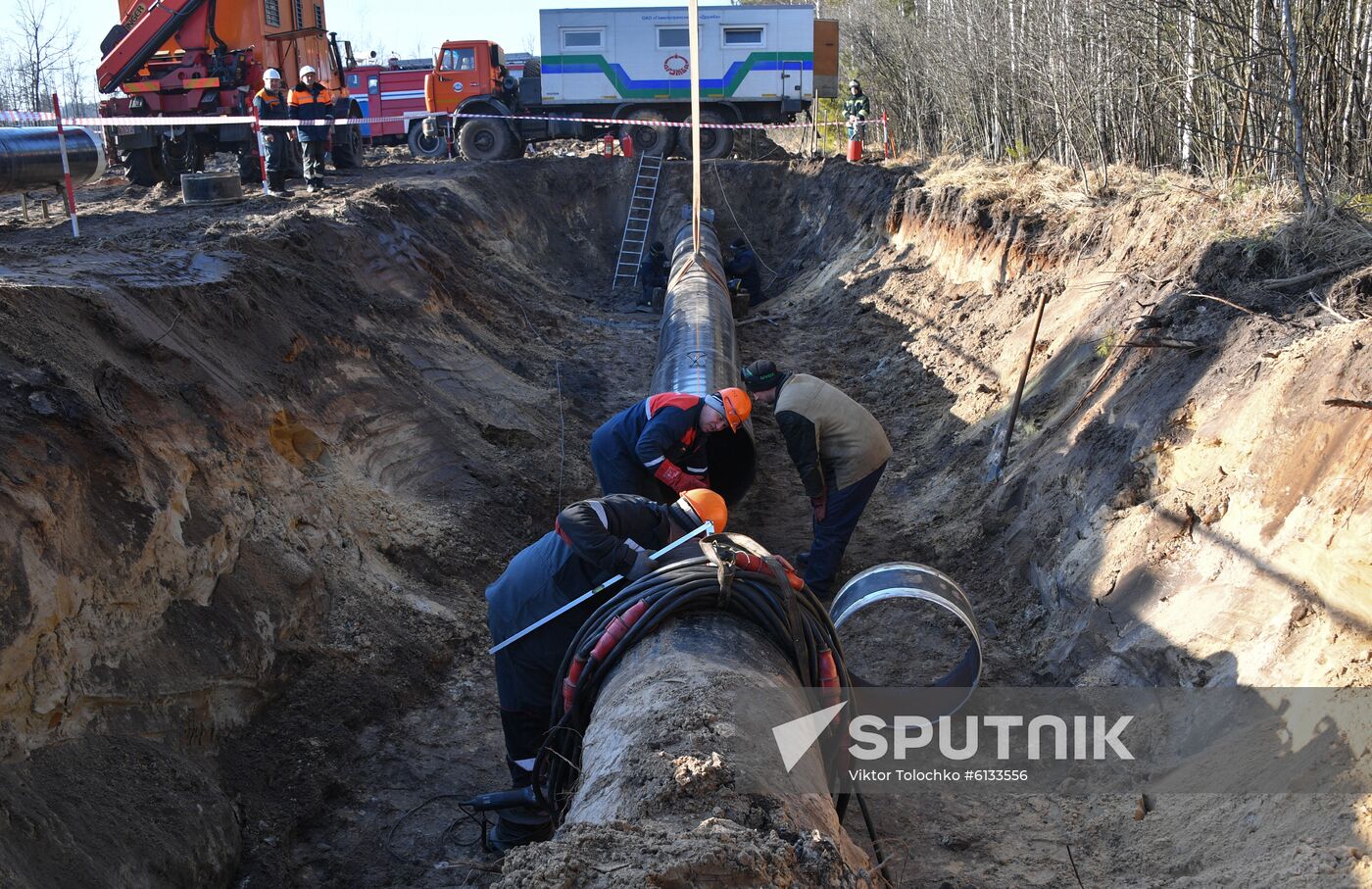 Belarus Druzhba Pipeline Repair