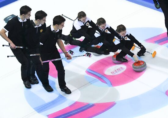 Switzerland Youth Olympic Games Curling Mixed