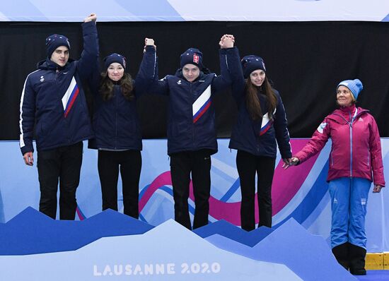 Switzerland Youth Olympic Games Curling Mixed