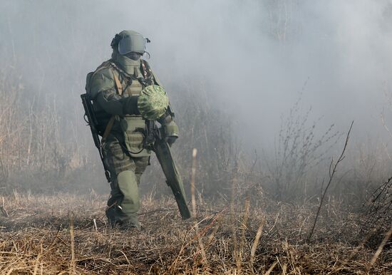 Russia Sappers Drills