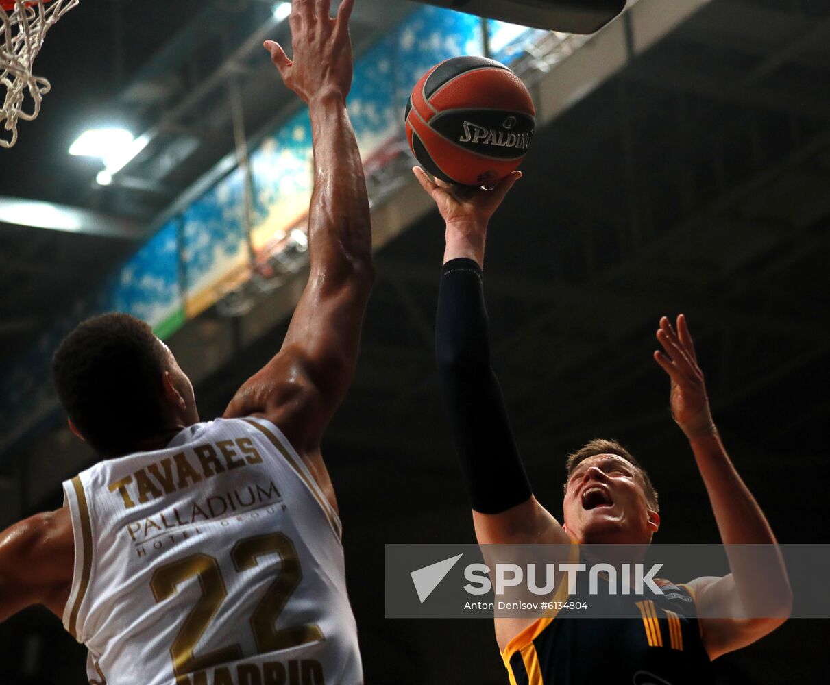 Russia Basketball Euroleague Khimki - Real