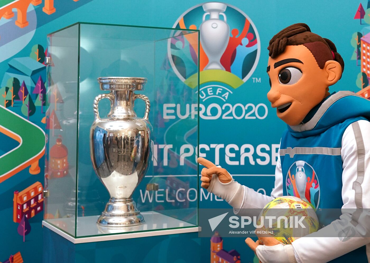 Russia Soccer Euro 2020 Mascot