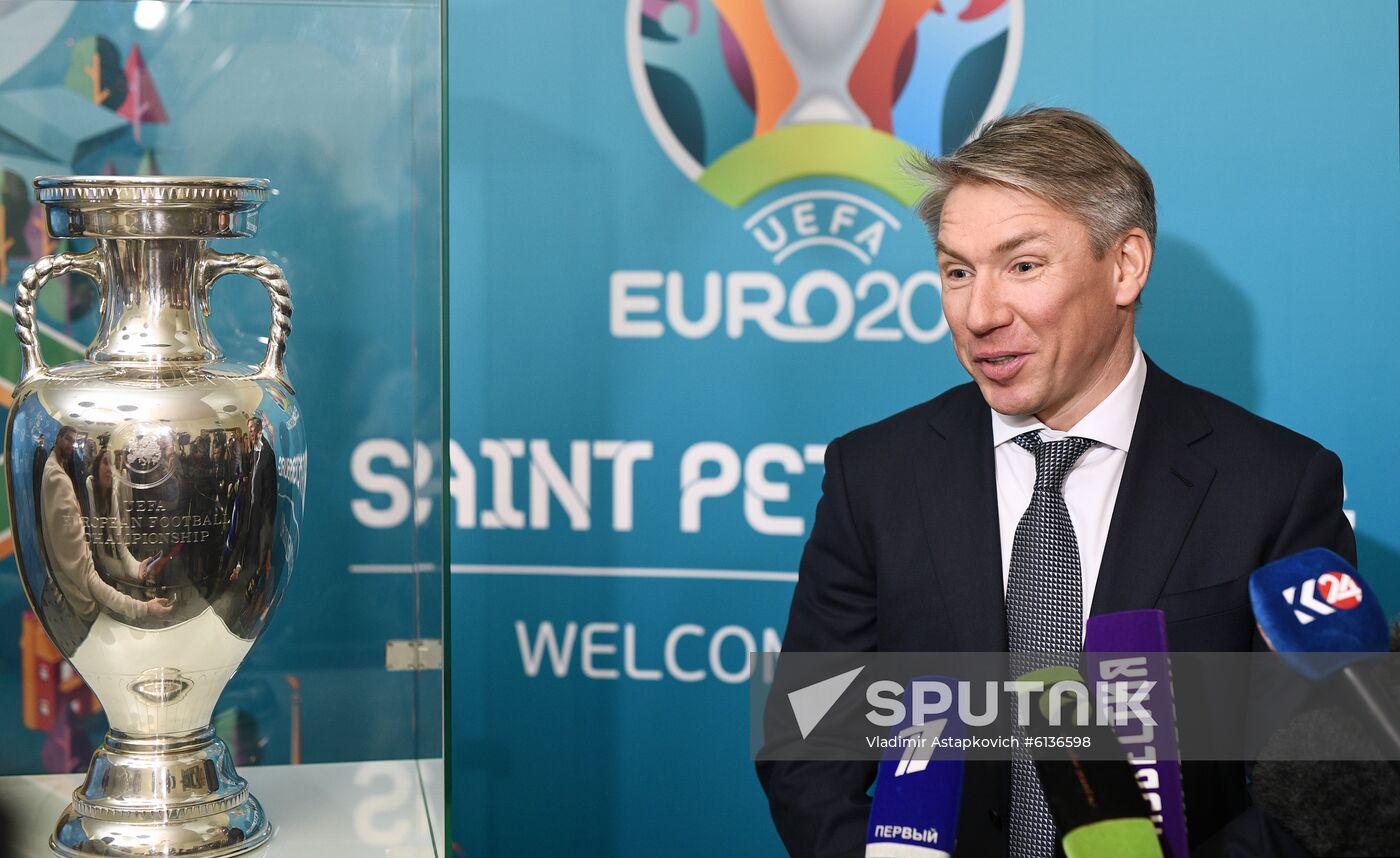 Russia Soccer Euro 2020 Mascot