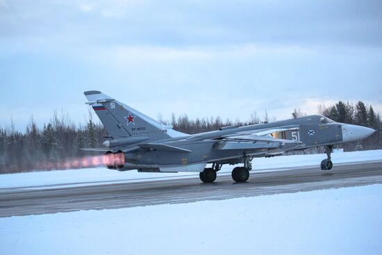 Russia Air Force Drills