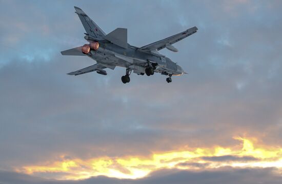 Russia Air Force Drills