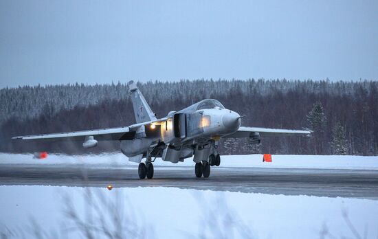 Russia Air Force Drills