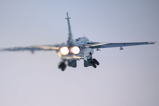 Russia Air Force Drills