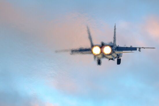 Russia Air Force Drills