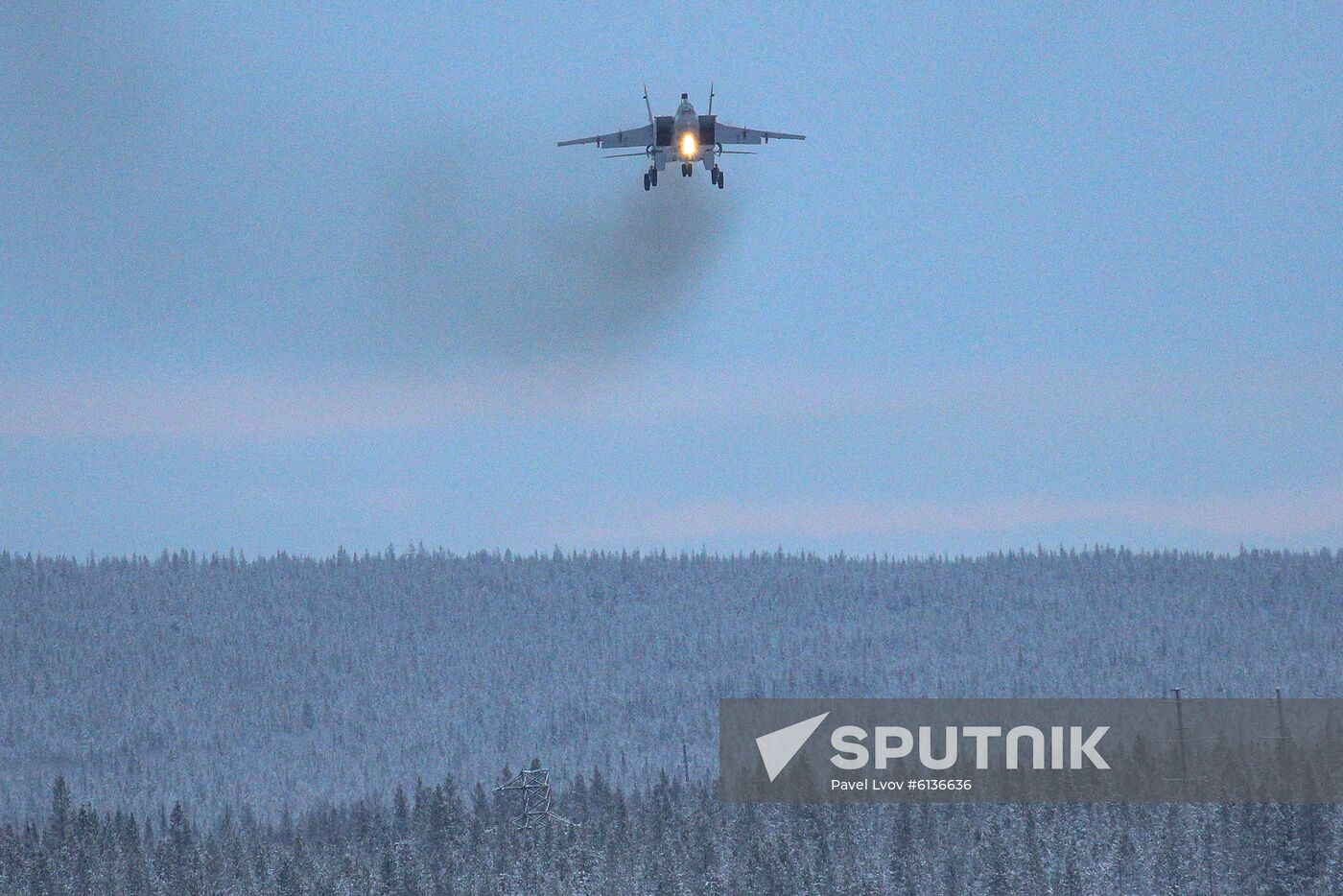 Russia Air Force Drills