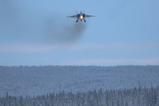 Russia Air Force Drills