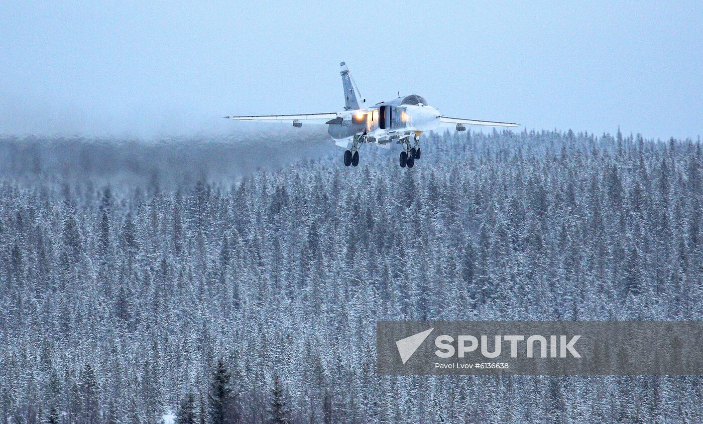Russia Air Force Drills