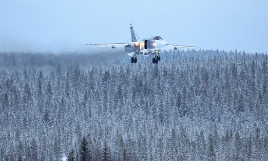 Russia Air Force Drills