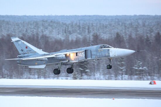 Russia Air Force Drills