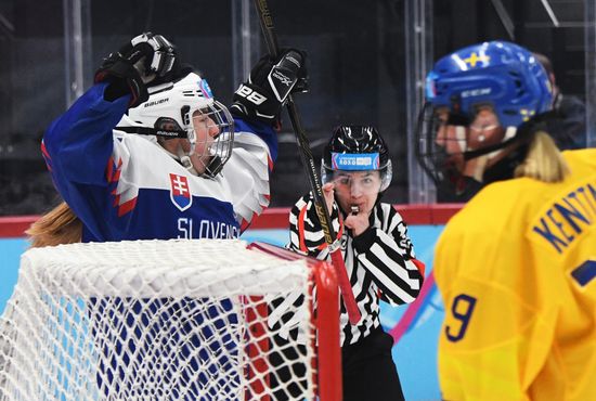 Switzerland Youth Olympic Games Ice Hockey Women Sweden – Slovakia