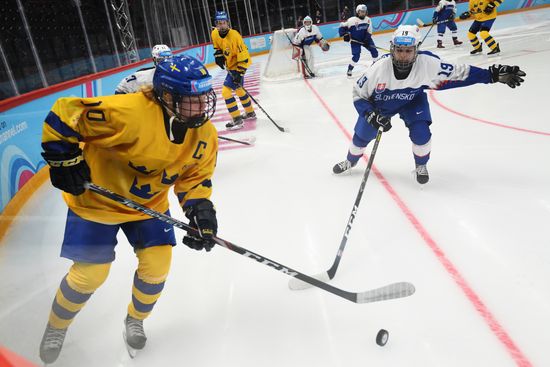 Switzerland Youth Olympic Games Ice Hockey Women Sweden – Slovakia
