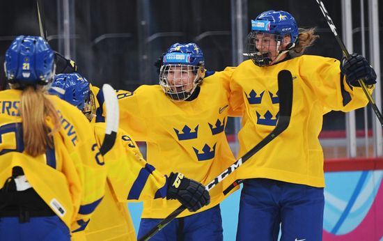 Switzerland Youth Olympic Games Ice Hockey Women Sweden – Slovakia