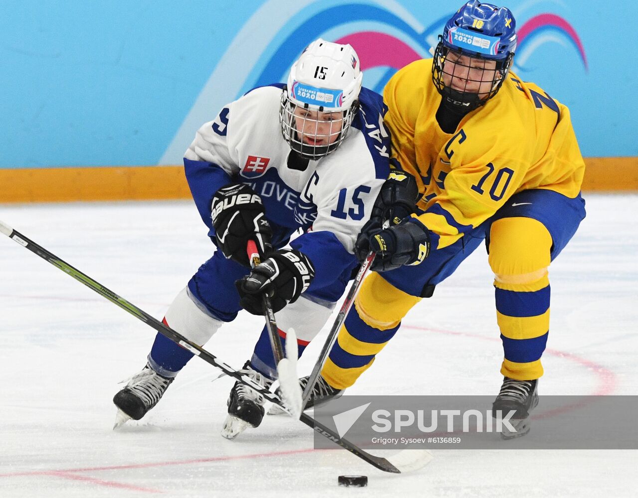 Switzerland Youth Olympic Games Ice Hockey Women Sweden – Slovakia