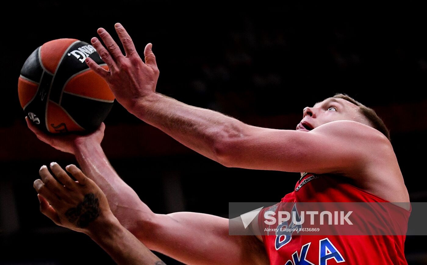 Russia Basketball Euroleague CSKA - Baskonia