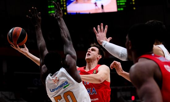 Russia Basketball Euroleague CSKA - Baskonia