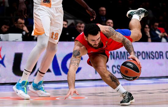 Russia Basketball Euroleague CSKA - Baskonia