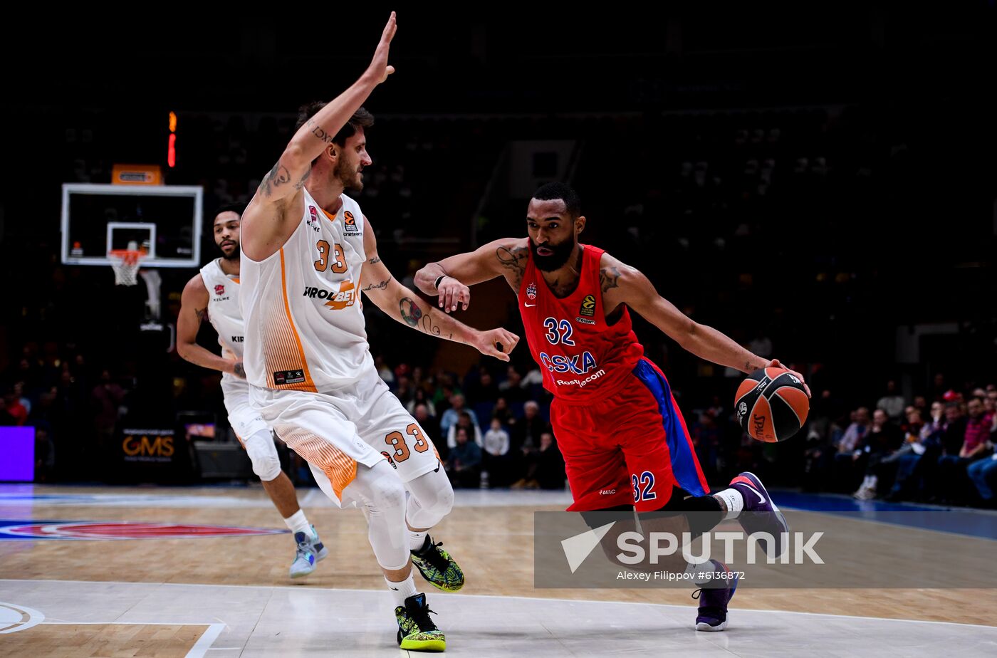 Russia Basketball Euroleague CSKA - Baskonia