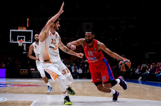 Russia Basketball Euroleague CSKA - Baskonia