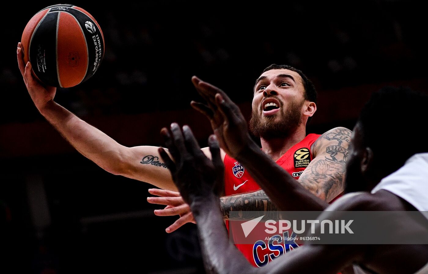 Russia Basketball Euroleague CSKA - Baskonia